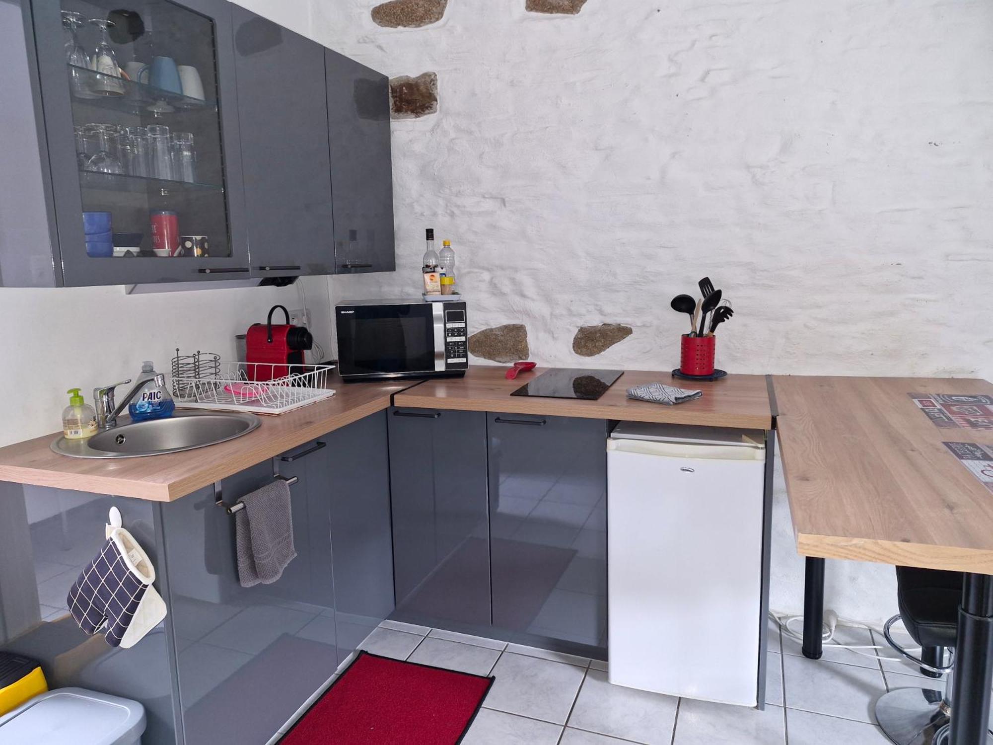 Studio Nid Cosy Avec Piscine Bonnemain Exterior photo